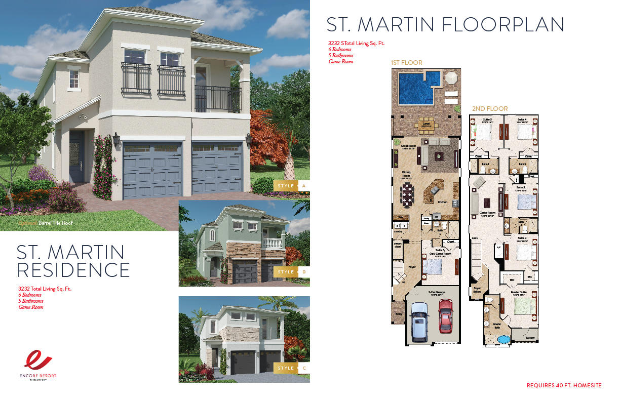 6 Bedroom Homes - St-Martin Residence